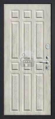 входная дверь из металла с отделкой мдф и шпоном - внутренняя часть двери ДВ-416